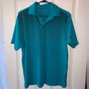 M Under Armour loose heat gear polo